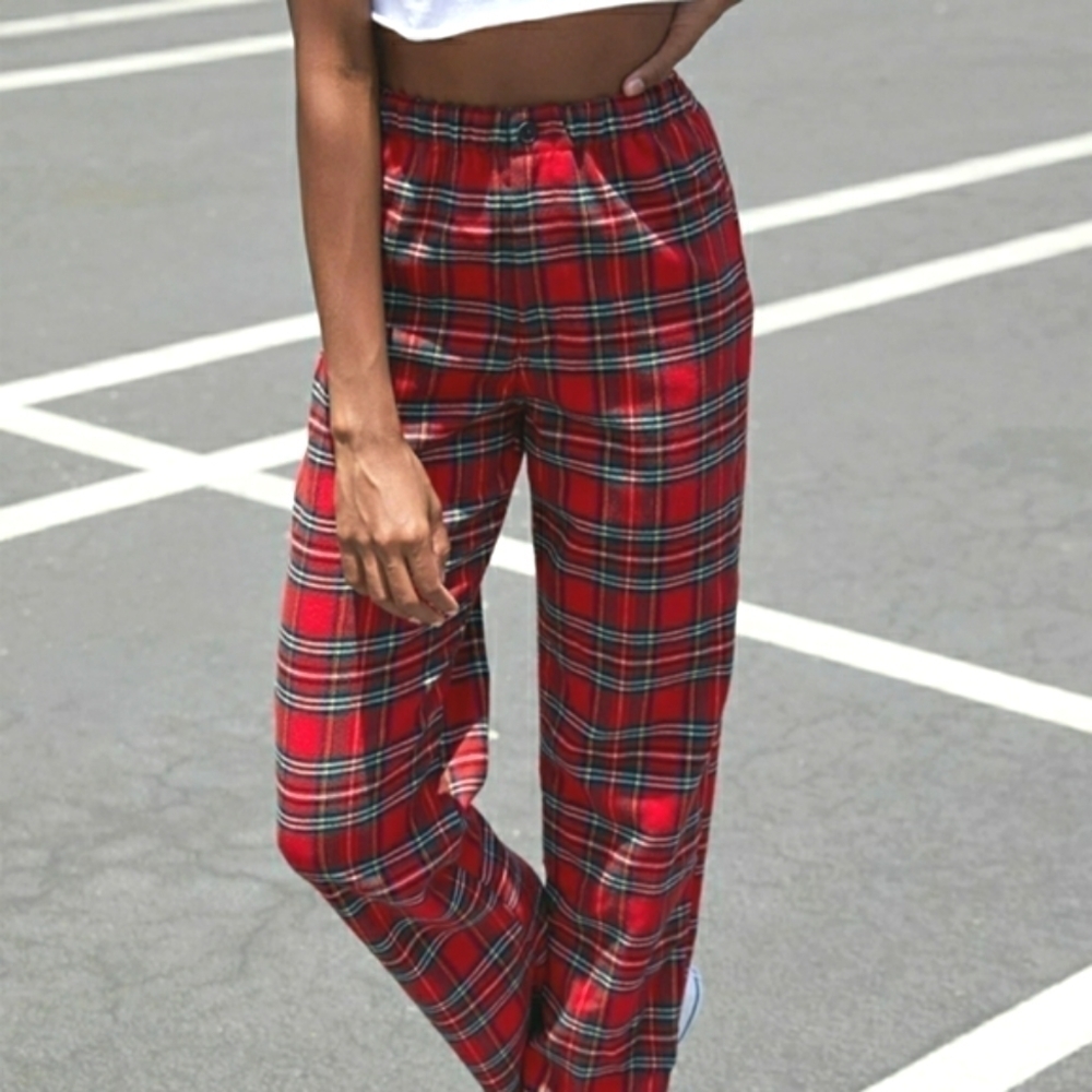 JOHN GALT Plaid Tilden Pants
